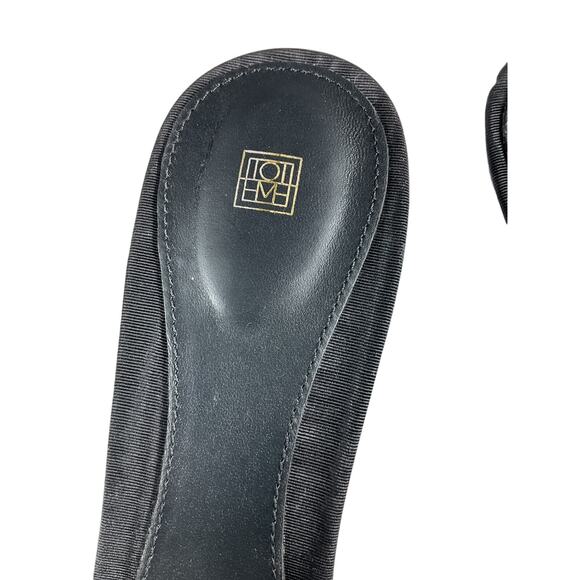 Toteme 'Moire' Black Mules Size 8 - Picture 7 of 9